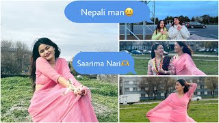 Sarima Nari🫶❤️Hine paxi kei kurako tungo nahune vayo yestai ho hami sathi😀 [upl. by Nahsar]