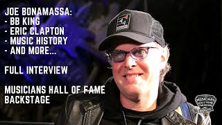 Joe Bonamassa BB King Eric Clapton New York Music History amp Why Hes Polarizing  Full Interview [upl. by Samella]