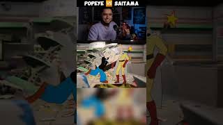 Popeye vs saitama 😱 parodia animada Popeye el marino [upl. by Nedyarb855]