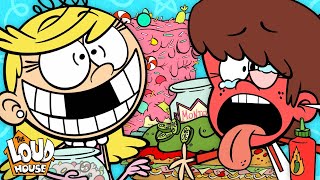 Loud Family Ultimate Food Marathon w the Casagrandes  40 Minute Compilation  The Loud House [upl. by Hallam]