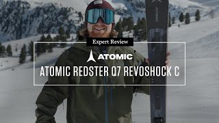 Atomic Unisex Redster Q7 Revoshock Skis  Expert Review with Billy 2022 [upl. by Suoivatco84]