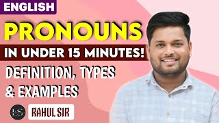 PRONOUNS  Definition Types amp Examples  Basic English Grammar [upl. by Cantone432]