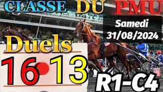 Pronostic PMU  Base Solide du quinté du samedi 31082024 R1C4 Prix Jockey  Critérium des 5 Ans [upl. by Vidda]