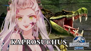 DESBLOQUEANDO O KAPROSUCHUS  Jurassic World The Game [upl. by Helbonnas]