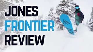 Jones Frontier Snowboard Review [upl. by Nallac]