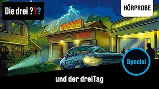 Die drei   Sonderfolge und der dreiTag  Hörprobe zum Hörspiel [upl. by Awhsoj]