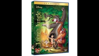 Debut et Fin de Walt Disneys Le Livre de la jungle Disneys Fastochefilm 1967DVD UK [upl. by Edyak]