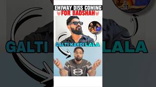 EMIWAY BANTAI DISS COMING FOR BADSHAH 📈🔥 emiwaybantai honeysingh badshah [upl. by Ennagem]