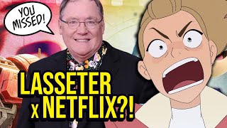 Netflix Animation x John Lasseter Ousted Pixar Boss Has ALL the Power Now [upl. by Eissehc2]