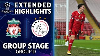 Liverpool vs Ajax Extended Highlights  UCL on CBS Sports [upl. by Kapeed]