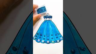 Blue Princess bride Queen shortvideo shortsfeed viralvideo glittery [upl. by Wareing]