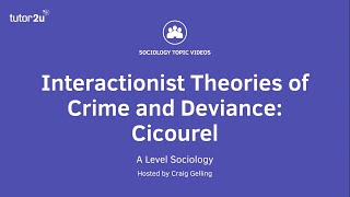 Interactionist Theories of Crime amp Deviance  Cicourel  A Level Sociology [upl. by Sotsirhc]