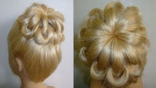 Einfache FrisurenHochsteckfrisurFlechtfrisurenZopffrisurDonut Hair Bun Updo HairstylesPeinados [upl. by Sammons]