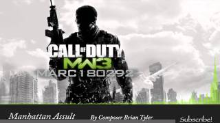 MW3 Soundtrack Manhattan Assault [upl. by Hgielah]