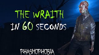 The Wraith in 60 seconds  Phasmophobia [upl. by Heiney]