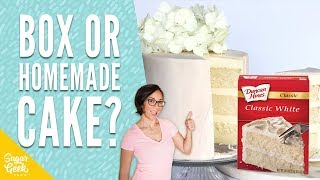 How To Make A Box Cake Taste Homemade [upl. by Ferdinanda277]