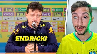 🚨COM NOVIDADES Convocação da SELEÇÃO BRASILEIRA com Endrick 🇧🇷 [upl. by Schwab]