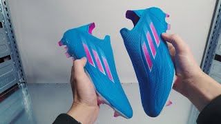 New boots for Messi  adidas X Speedflow  Sapphire Edge Pack  First Look amp POV Unboxing [upl. by Wasson]