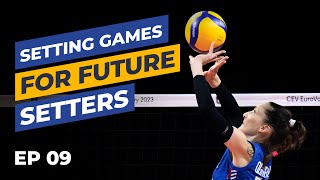 Top Setting Games That Will Make Your Volleyball Training Enjoyable  IVA EP09 [upl. by Aniar578]