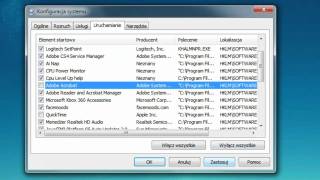 Jak zmniejszyć ilość uruchamianych programów przy starcie systemu Windows 7 [upl. by Krein565]