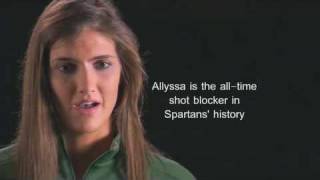 Faces of the Big Ten Allyssa DeHaan [upl. by Emeric61]