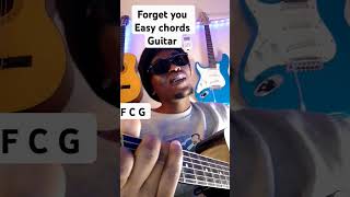 how to play forget you by bensoul on guitar guitarlesson guitartutorial shorts kenya [upl. by Veejar688]