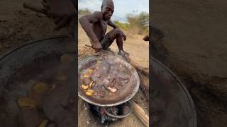 Hunting feast 👉Perfect hunting process in long video hadzatribe cooking hunting food wildlife [upl. by Arun]