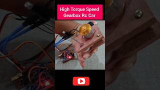 Brushless Motor High Torque Speed Gearbox for rc carArduino Reciver rc car shorts rccar viral [upl. by Nylorahs]