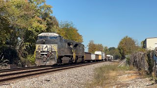 NS AC44C6M 4749 Leads Shuttle T4120 on 102024 [upl. by Zurn]