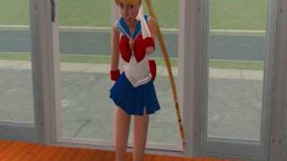 Sailor Moon Episode 1 The Sims 2 22 [upl. by Ozzy]