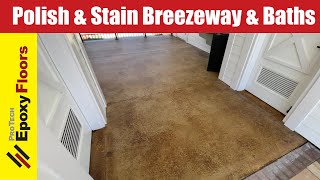 Polish amp Stain Breezeway amp Baths [upl. by Marx]