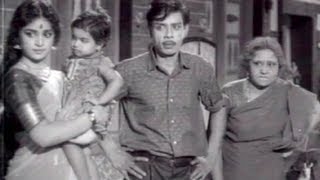 Nagesh MRRadha Comedy  Chithi Tamil Movie Scene [upl. by Bartolome738]