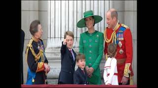 Trooping the Colour The Flypast  17th June 2023 [upl. by Airahs]