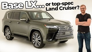 When a Land Cruiser is NOT enough Lexus LX 500d 2022 review walkaround [upl. by Sidky]