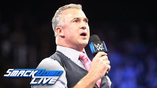 Shane McMahon addresses the WWE World Cup SmackDown LIVE Oct 23 2018 [upl. by Alrich955]