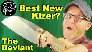 Kizer Deviant  My First Look At This Gorgeous Little Fidget Knife [upl. by Zawde]