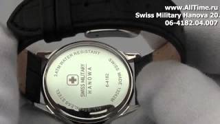 Мужские наручные швейцарские часы Swiss Military Hanowa 06418204007 [upl. by Enaelem316]