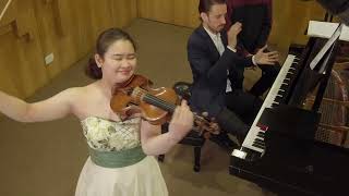 Wieniawski Fantasia brilhante sobre Fausto de Gounod Op 20 Hina Maeda violino Pablo Rossi piano [upl. by Alle524]