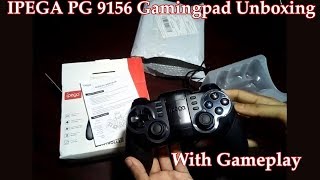 IPEGA PG 9156 Gamepad Unboxing with gameplay [upl. by Arraek]