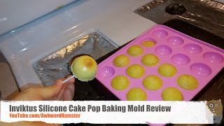 Inviktus Silicone Cake Pop Baking Mold Review [upl. by Hannan]