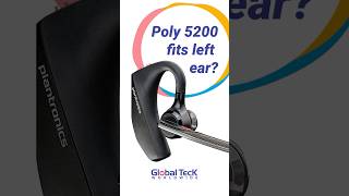 Can the Plantronics Voyager 5200 UC Be Worn on Both Ears shorts [upl. by Aimal]