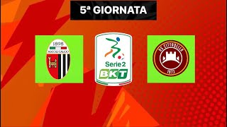 SERIE B2 G5 Ascoli  Cittadella [upl. by Smiga87]