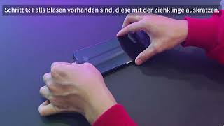 Instruction Video for S24 UltraiPhone 15 Pro Max SchutzfolieDan [upl. by Eilahtan]