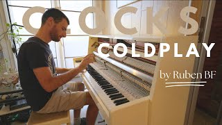 Clocks  Coldplay Advanced Piano Cover by Ruben BF [upl. by Dawaj799]