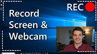 How to Record your Computer Screen amp Webcam [upl. by Verras]