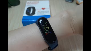 Smartwatch M3 Review  Step by Step App Tutorial [upl. by Gerianna846]