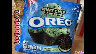 OREO Mint Chip flavor creme  Usfoods72 USA [upl. by Jarrad286]