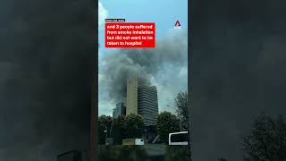 Fire at Singapore’s Golden Mile Tower [upl. by Eninnej]