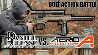 Bolt Action Battle  DD Delta 5 Pro vs Aero Precision Solus  Part 1 [upl. by Harbour737]