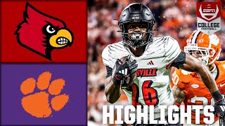 Louisville Cardinals vs Clemson Tigers  Full Game Highlights  ESPN College Football [upl. by Jane]